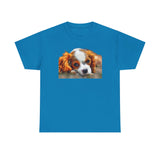 Cavalier King Charles Spaniel Unisex Heavy Cotton Tee