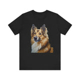 Icelandic Sheepdog Unisex Jersey Short Sleeve Tee