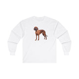 Bloodhound Unisex Classic Cotton Long Sleeve Tee