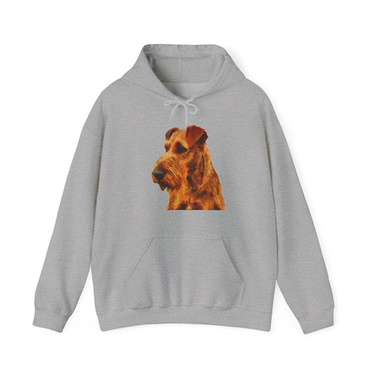 Irish Terrier 'Jocko' Unisex 50/50 Hoodie