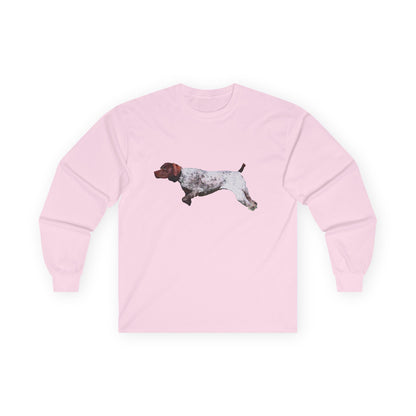 German Shorthaired Pointer "On Point" Classic Cotton Long Sleeve Tee