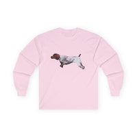 German Shorthaired Pointer "On Point" Classic Cotton Long Sleeve Tee