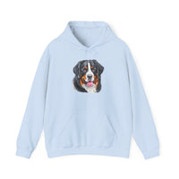 Bernese Mountain Dog #2 Unisex 50/50 Hooded Sweatshirt