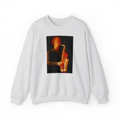 Saxophonist Unisex 50/50 Crewneck Sweatshirt