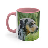 'Catahoula Clancy' Accent Ceramic Coffee Mug, 11oz