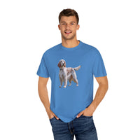 English Setter #4 - Unisex Garment-Dyed T-shirt