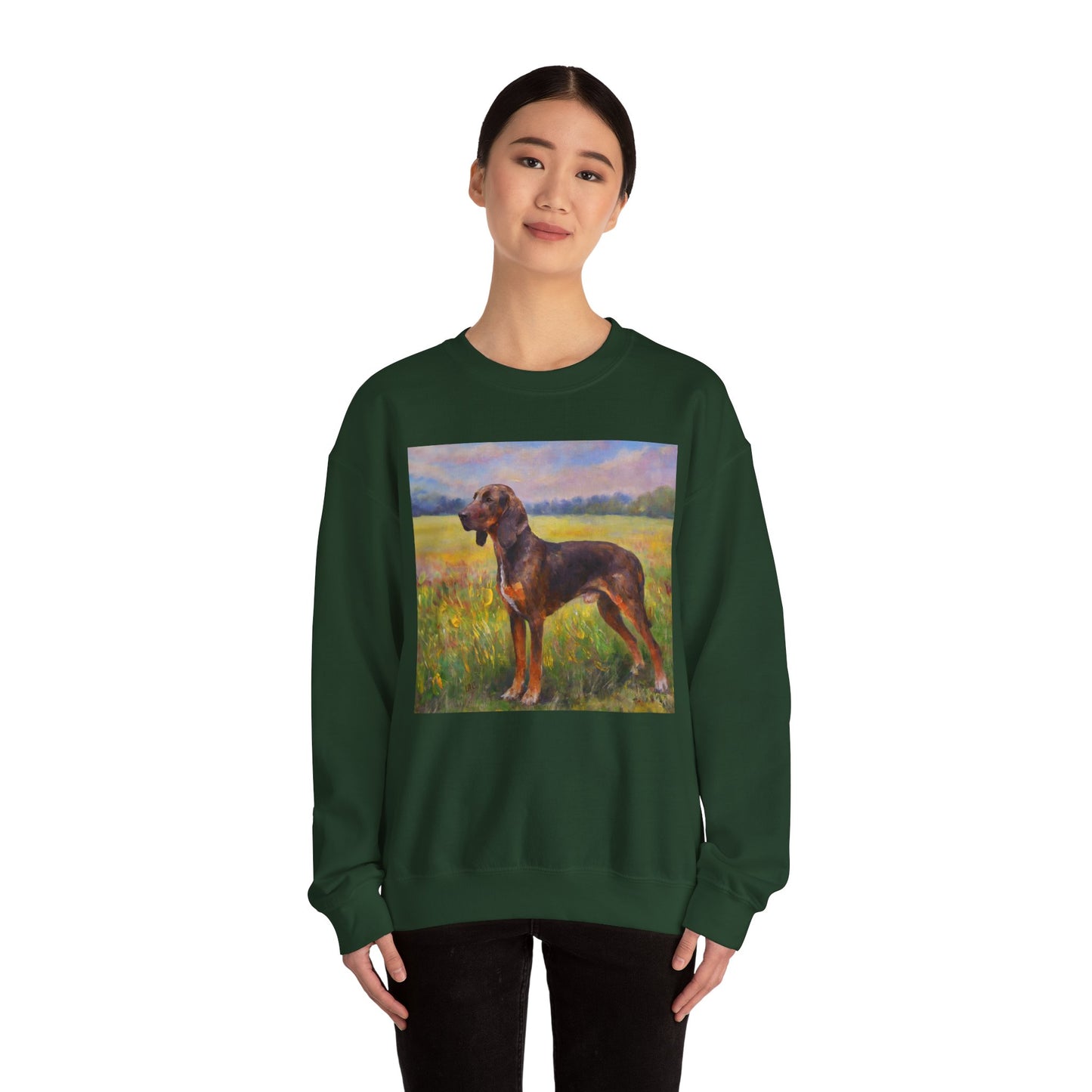 Plott Hound Unisex Crewneck Sweatshirt