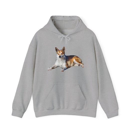 Norwegian Lundehund Unisex 50/50 Hooded Sweatshirt