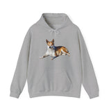 Norwegian Lundehund Unisex 50/50 Hooded Sweatshirt