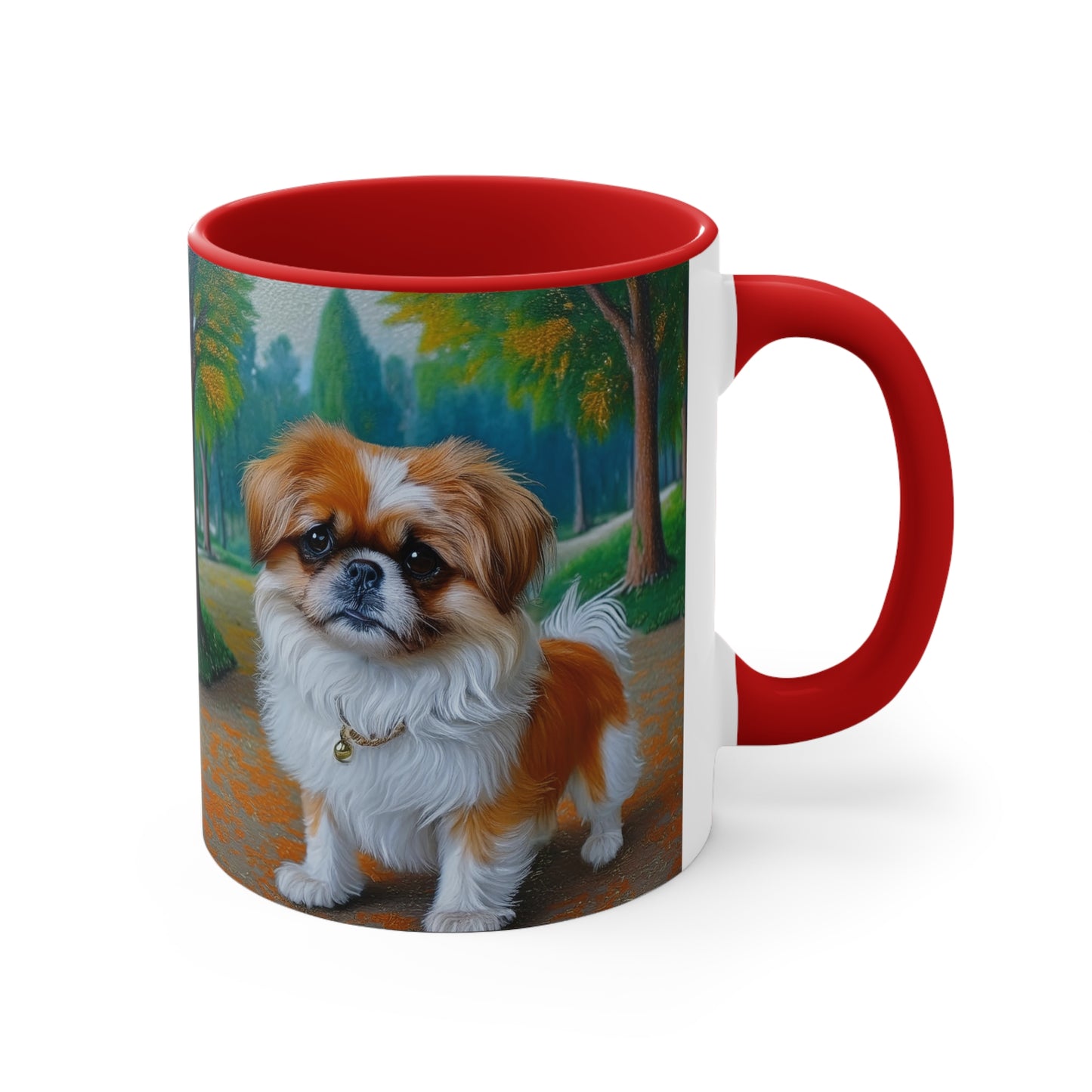 Pekingese Puppy 11oz Ceramic Accent Mug