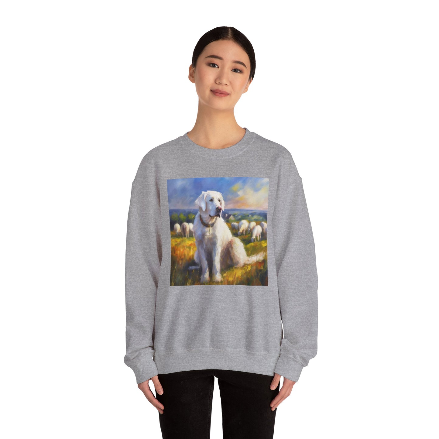 Hungarian Kavasz 50/50 Crewneck Sweatshirt: Embrace Comfort and Style