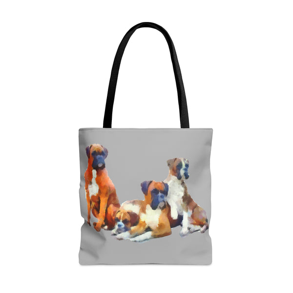 Boxer "Quartet" Tote Bag