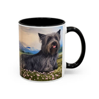 Skye Terrier - Ceramic Accent Coffee Mug - 2 Sizes