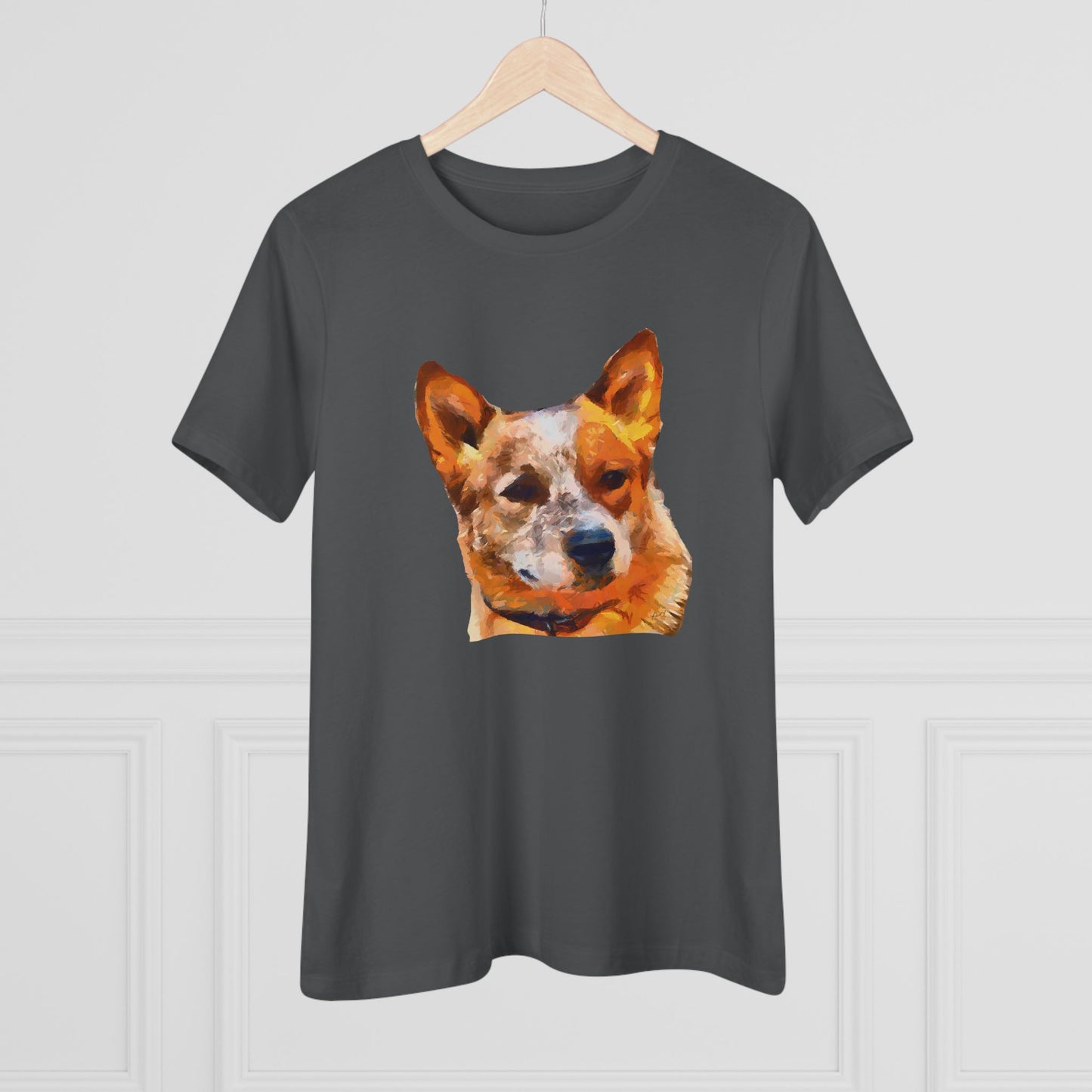 Red Heeler - Australian Cattle Dog Women's Relaxed Fit Cotton Tee