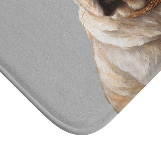 Luxurious Chinese Shar-Pei Bathroom Rug Mat