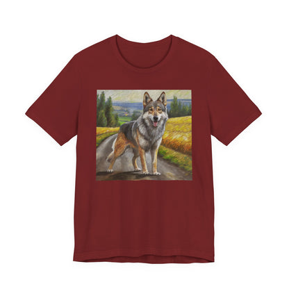 Czechoslovakian Vlciak 'Wolfdog' Unisex Jersey Short Sleeve Tee