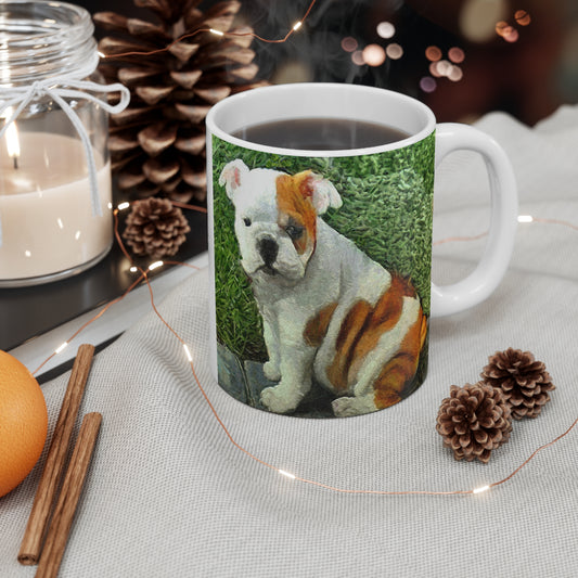 English Bulldog 'Bugsy'  Ceramic Mug 11oz