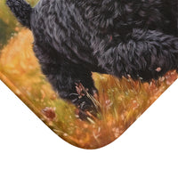 Black Russian Terrier Bathroom Rug Mat