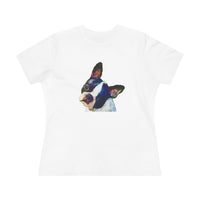 Boston Terrier 'Skipper' Women's Relaxed Fit Cotton Tee