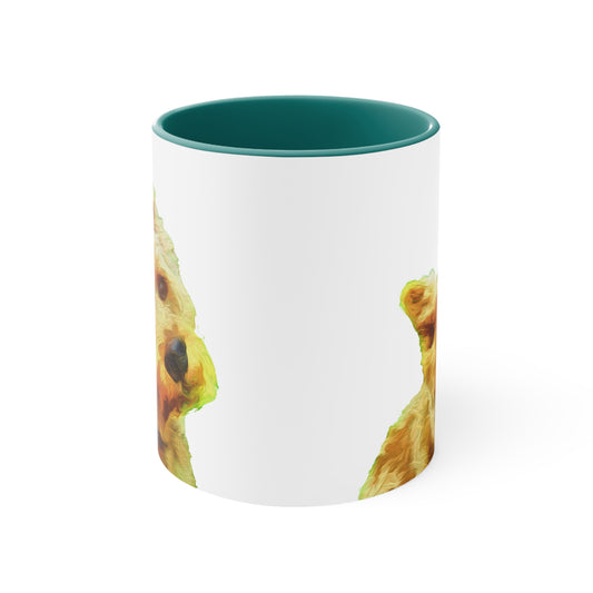 Norwich Terrier Accent Coffee Mug, 11oz