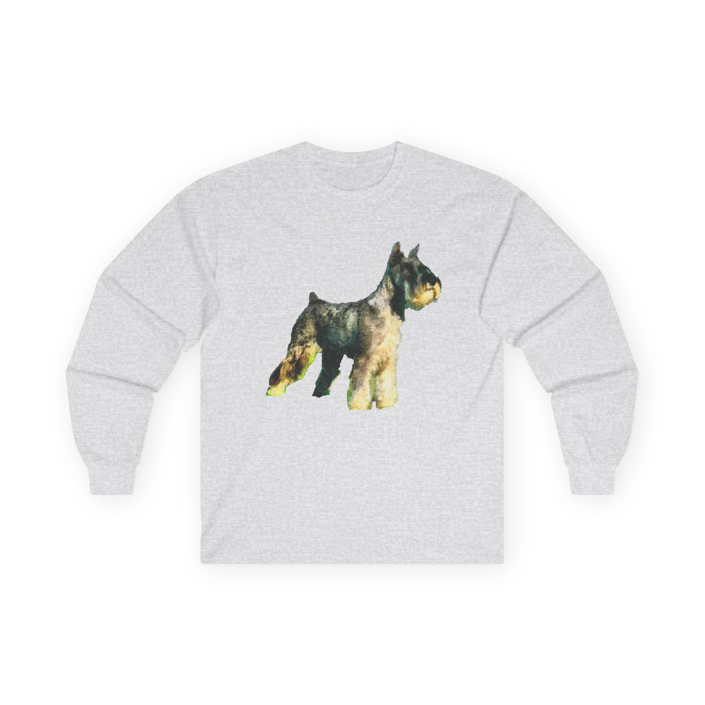 Schnauzer - Unisex Cotton Long Sleeve Tee