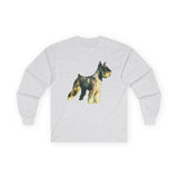 Schnauzer - Unisex Cotton Long Sleeve Tee