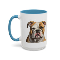 American Bulldog 11oz Ceramic Accent Mug