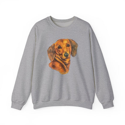 Dachshund 'Doxie #1' Unisex 50/50 Crewneck Sweatshirt