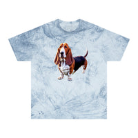 Basset Hound  --  Unisex Color Blast T-Shirt