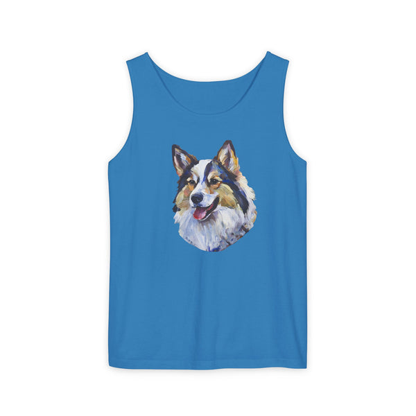 Alaskan Klee Kai Relaxed Fit Ringspun Cotton Tank Top