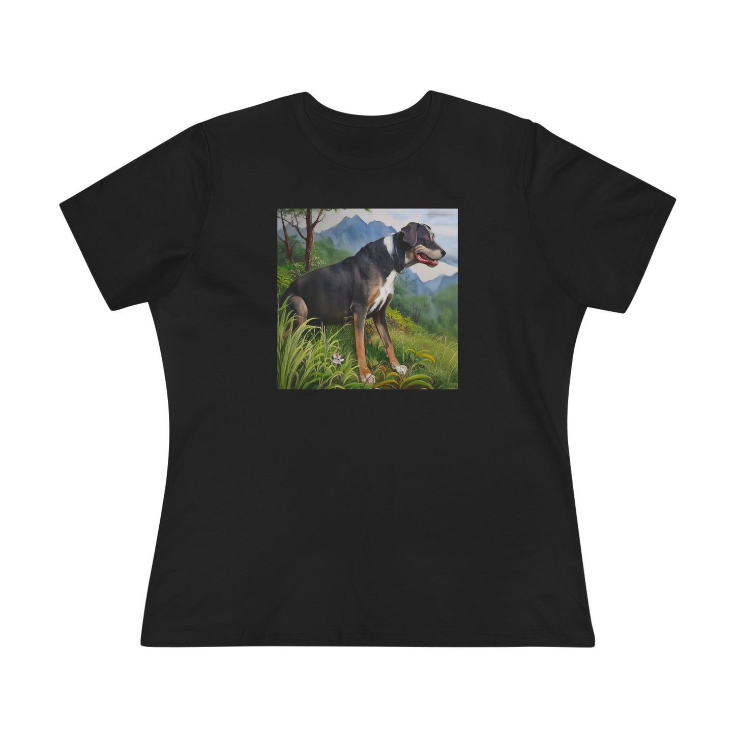 Mountain Cur Women's Relaxed Fit Cotton Tee