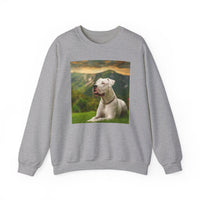 Dogo Argentino 50/50 Crewneck Sweatshirt