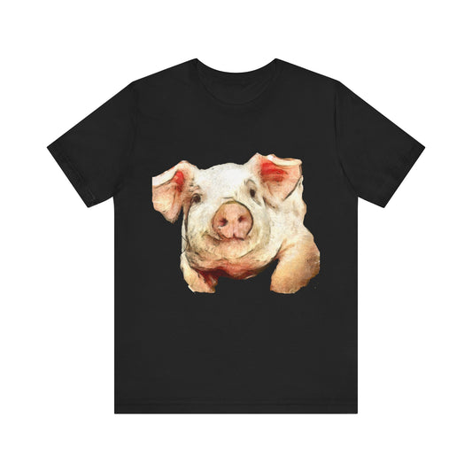 Pig 'Petunia' - Unisex Jersey Short Sleeve Tee