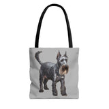 Cesky Terrier - Spun Polyester Tote Bag (AOP)