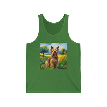 Briard - Unisex Jersey Tank Top