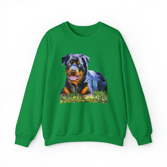 Rottweiler 'Lina' Unisex 50/50  Crewneck Sweatshirt