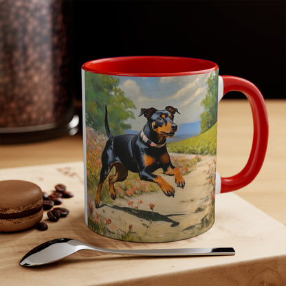 Manchester Terrier 11oz Ceramic Accent Mug