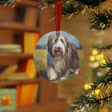 Bearded Collie Metal Ornaments: Celebrate Your Favorite Breed