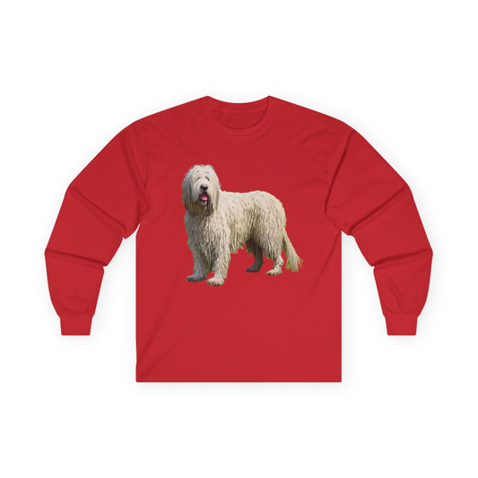 Hungarian Komondor Unisex Classic Cotton Long Sleeve Tee