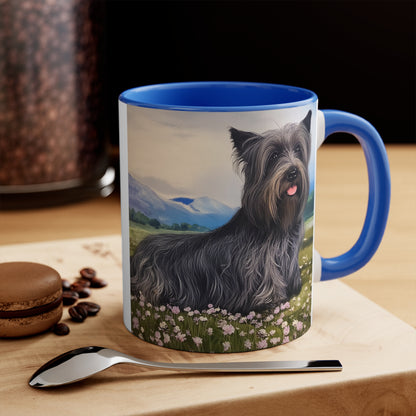 Skye Terrier 11oz Ceramic Accent Mug