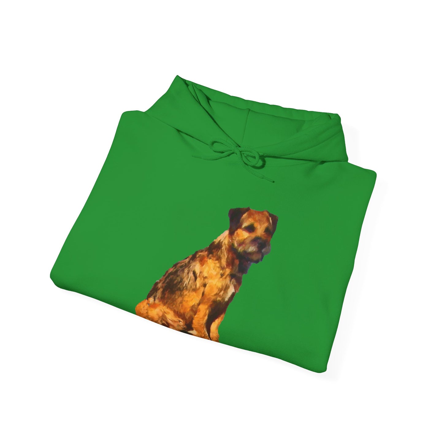 Charming Border Terrier 'Andrew' Unisex Hoodie