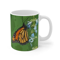Monarch Butterfly Ceramic Mug 11oz