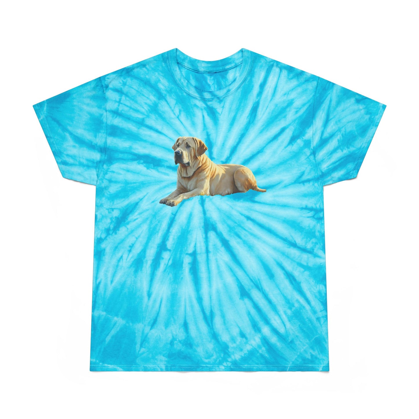 Broholmer - Danish Mastiff Tie-Dye Tee, Cyclone