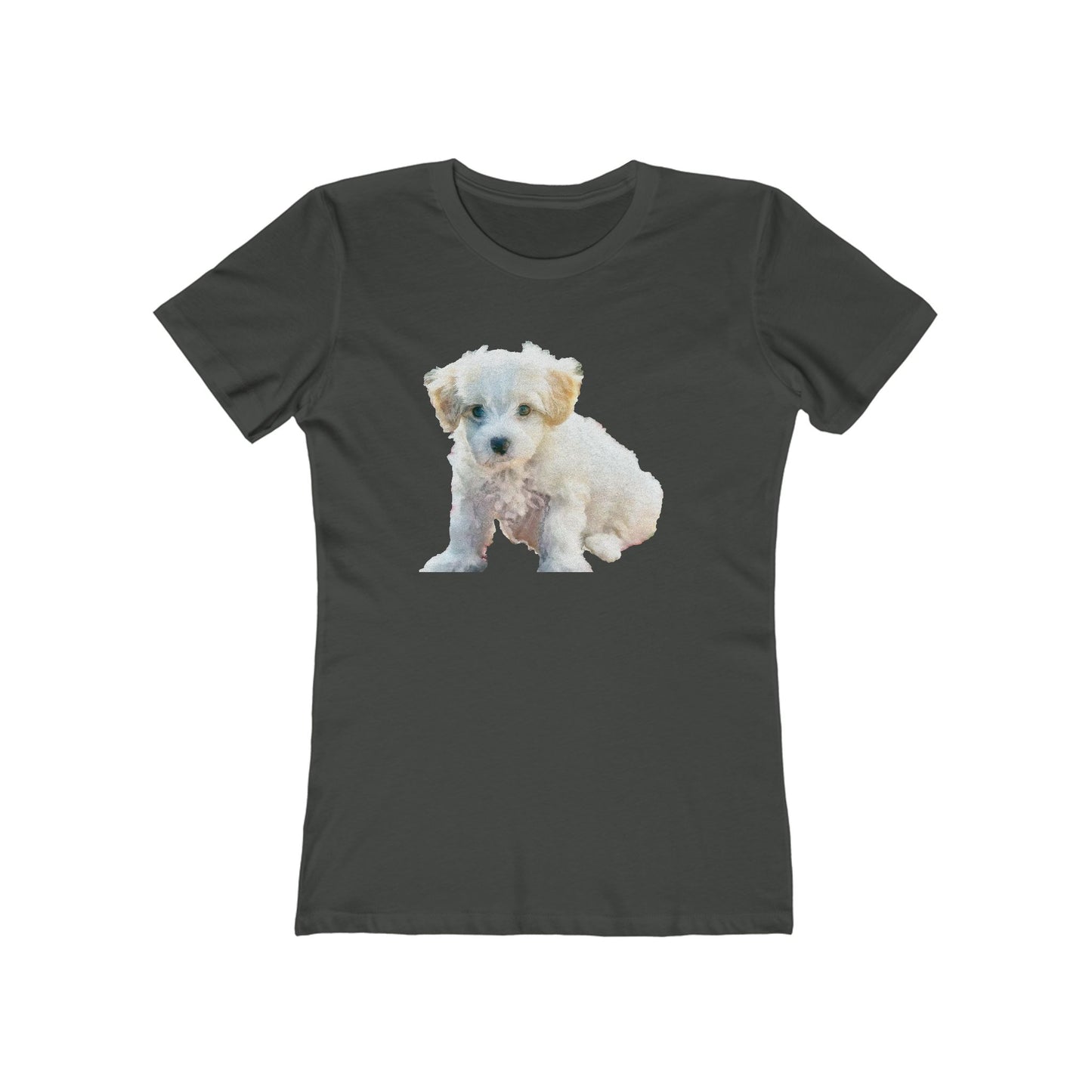 Bichon Frise - Women's Slim Fit Ringspun Cotton T-Shirt