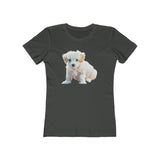 Bichon Frise - Women's Slim Fit Ringspun Cotton T-Shirt