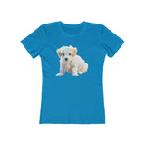 Bichon Frise - Women's Slim Fit Ringspun Cotton T-Shirt