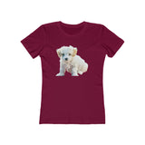 Bichon Frise - Women's Slim Fit Ringspun Cotton T-Shirt