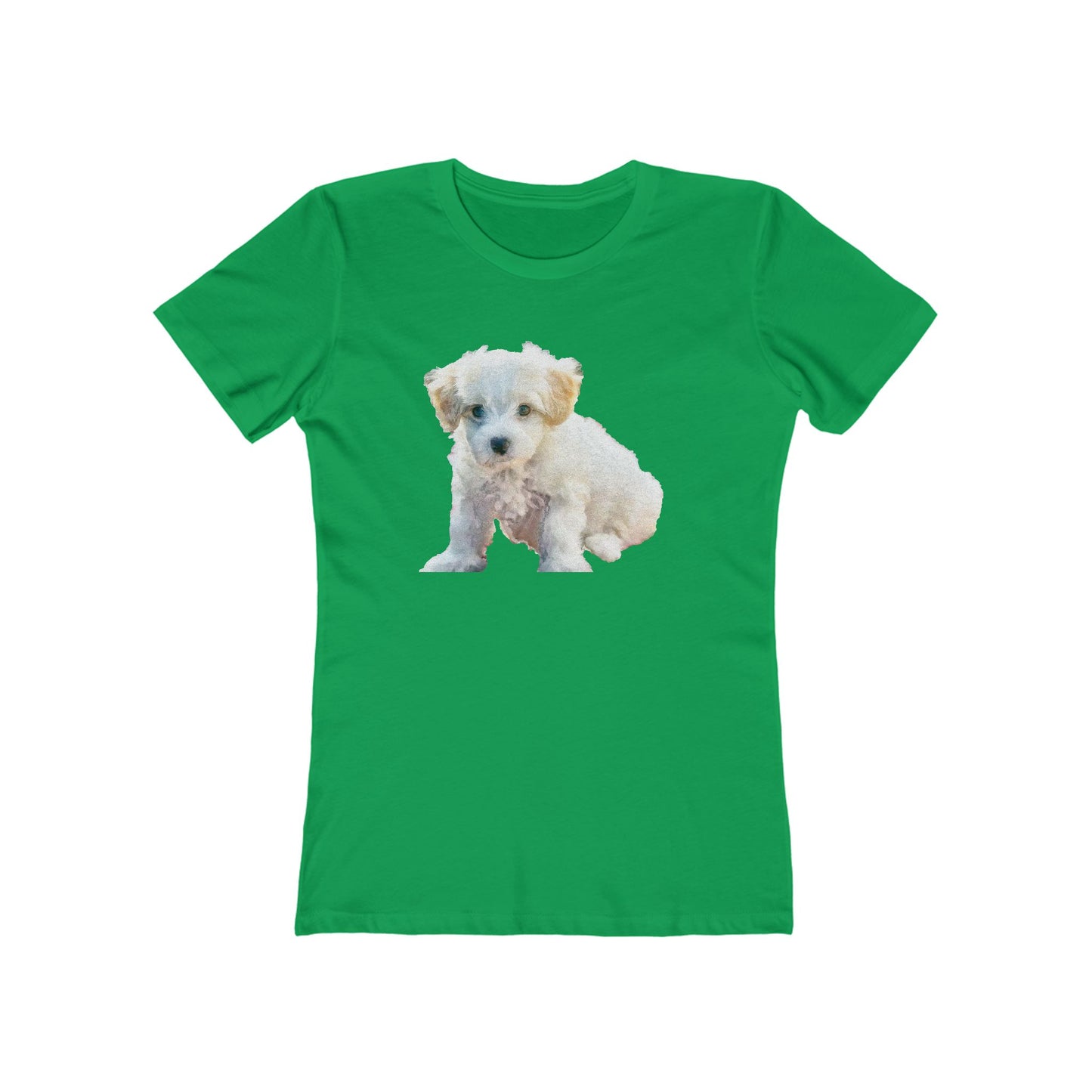 Bichon Frise - Women's Slim Fit Ringspun Cotton T-Shirt