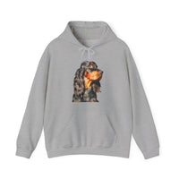 Gordon Setter 'Angus' Unisex 50/50 Hoodie