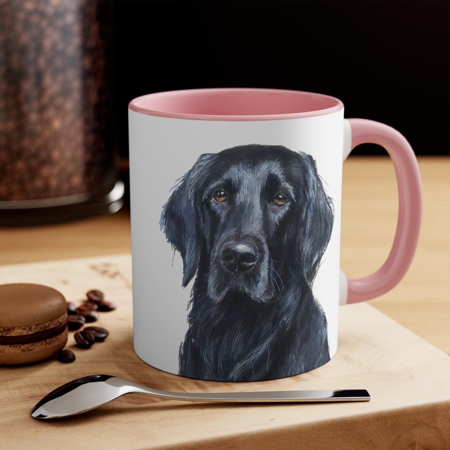 Flat-Coated Retriever 11oz Ceramic Accent Mug